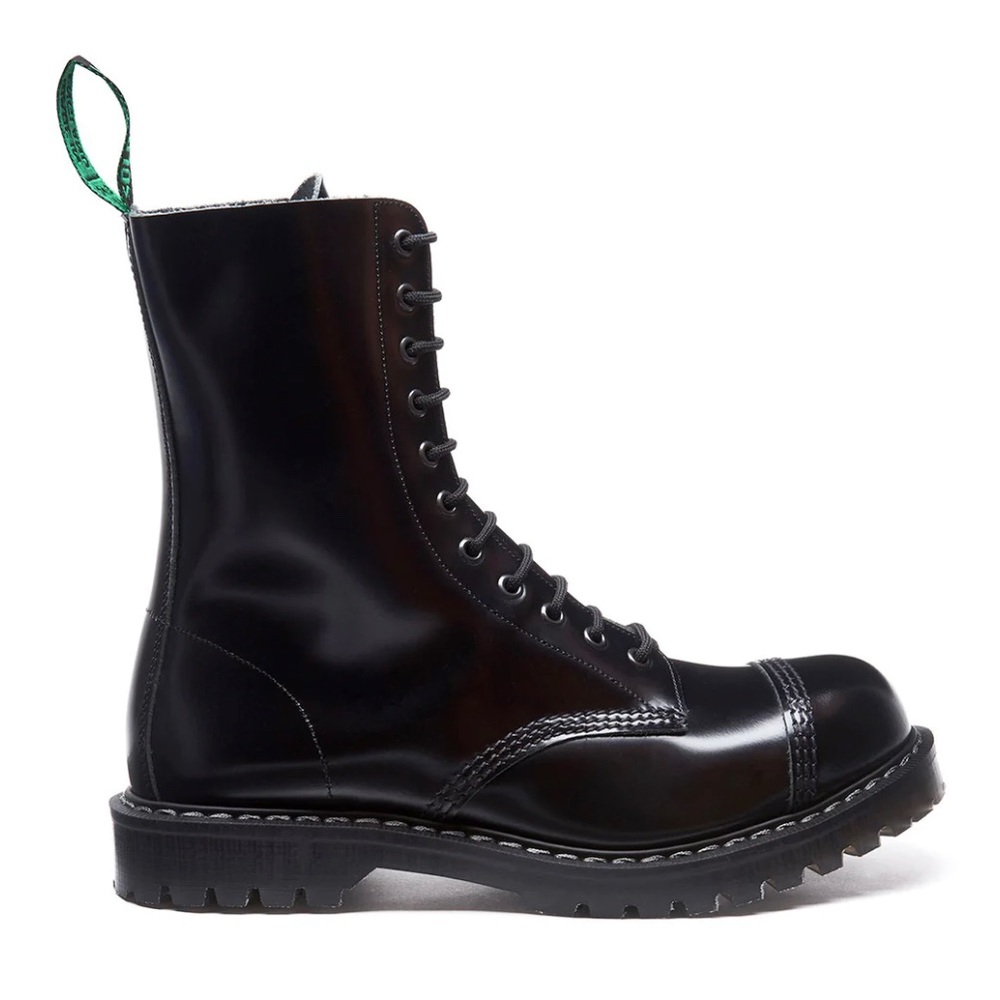 Solovair “Englander” Black 11 Eye Steel Toe Derby boot (original Dr. Martens)